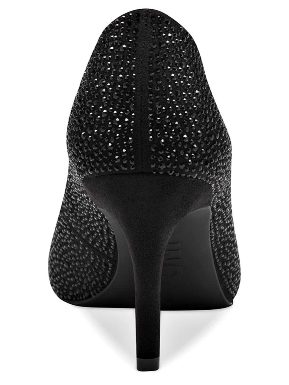 INC Rhinestone Pointed-Toe Heels Black - Picture 3 of 8